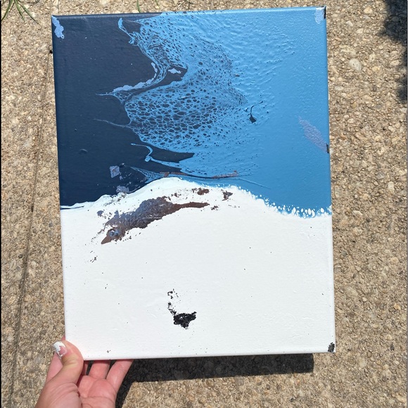 Original FluidArt Painting on Canvas - Picture 7 of 10